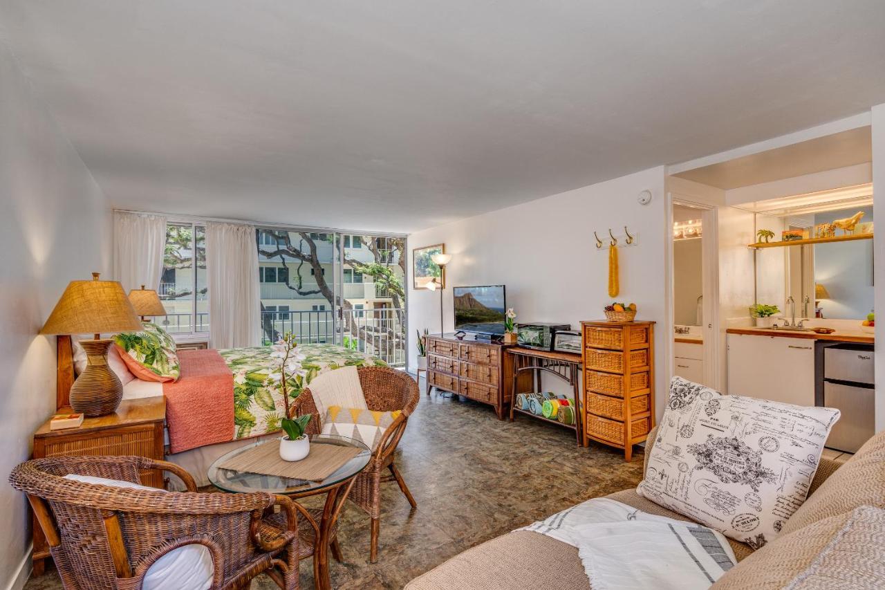 @ Marbella Lane - Breezy Studio@Diamond Head Beach Hotel Honolulu Exterior photo
